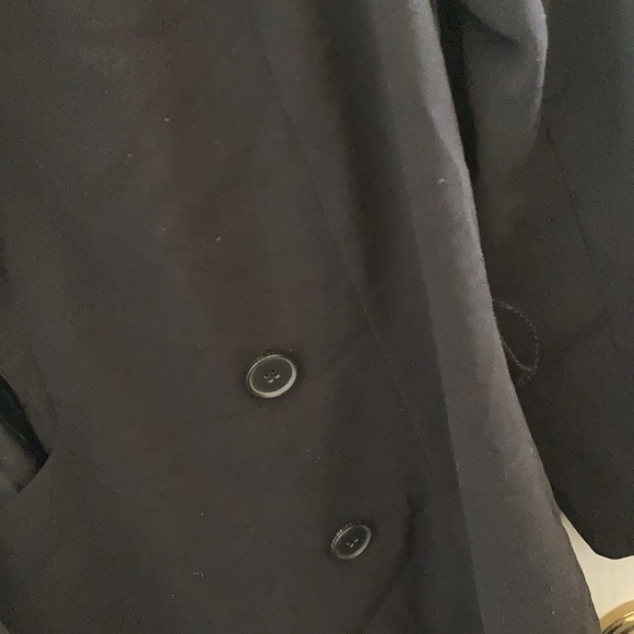 FINAL MARKDOWN Ladies black h & m car coat 4 - Picture 4 of 5